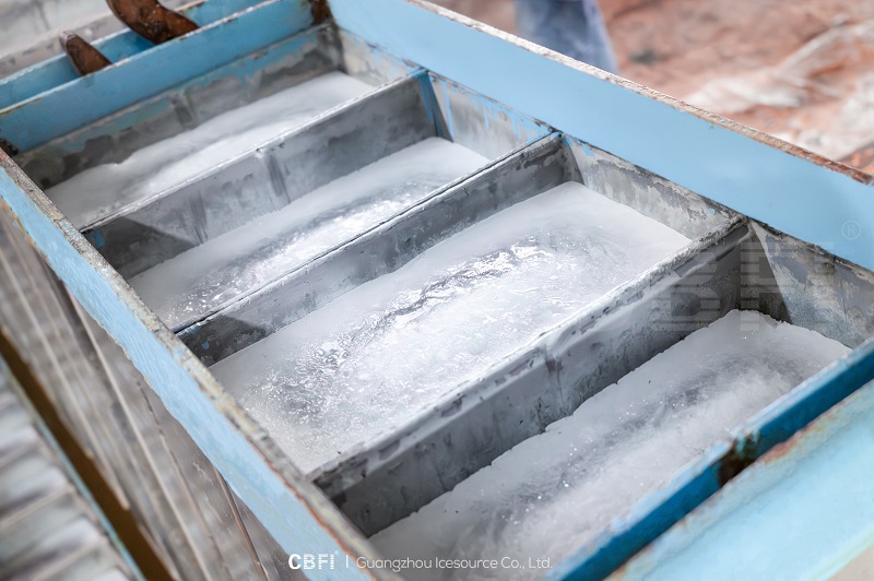 Testing and commissioning of the CBFI 100-ton brine block ice machine